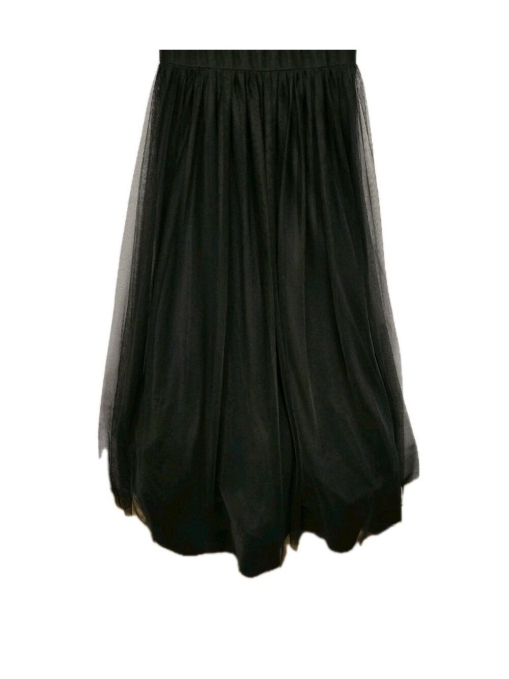 Betsy & Adam Womens Size 10 Mesh Waist Gown Tulle Underskirt Wedding Prom Formal - Picture 7 of 9